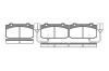 ROADHOUSE 221002 Brake Pad Set, disc brake