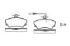 ROADHOUSE 240912 Brake Pad Set, disc brake