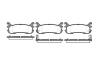ROADHOUSE 247902 Brake Pad Set, disc brake