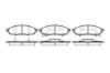 ROADHOUSE 253102 Brake Pad Set, disc brake