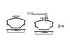 REMSA 026412 Brake Pad Set, disc brake