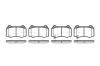 REMSA 044132 Brake Pad Set, disc brake