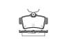 REMSA 0472.00 (047200) Brake Pad Set, disc brake