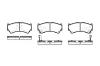REMSA 059252 Brake Pad Set, disc brake