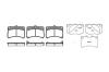 REMSA 0723.02 (072302) Brake Pad Set, disc brake