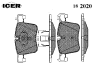 ICER 182020 Brake Pad Set, disc brake