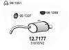 ASSO 12.7177 (127177) End Silencer