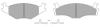FREMAX FBP-0461 (FBP0461) Brake Pad Set, disc brake