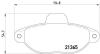 TEXTAR 2136502 Brake Pad Set, disc brake