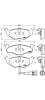 BREMBO P85071 Brake Pad Set, disc brake