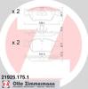 ZIMMERMANN 219251751 Brake Pad Set, disc brake