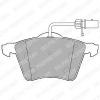 DELPHI LP2021 Brake Pad Set, disc brake