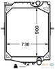 HELLA 8MK376726-551 (8MK376726551) Radiator, engine cooling