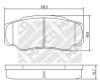 MAPCO 6729 Brake Pad Set, disc brake