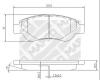 MAPCO 6806 Brake Pad Set, disc brake