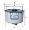 UFI 2445400 Fuel filter