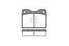 ROADHOUSE 200830 Brake Pad Set, disc brake
