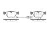 ROADHOUSE 227022 Brake Pad Set, disc brake