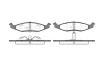 ROADHOUSE 247700 Brake Pad Set, disc brake