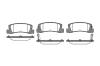 REMSA 021402 Brake Pad Set, disc brake