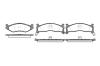 REMSA 0484.02 (048402) Brake Pad Set, disc brake