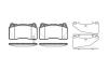 REMSA 066632 Brake Pad Set, disc brake