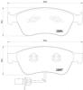 PAGID T1224 Brake Pad Set, disc brake