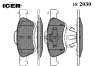 ICER 182030 Brake Pad Set, disc brake