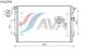 AVA QUALITY COOLING VWA2324 Radiator, engine cooling