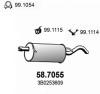 ASSO 587055 End Silencer