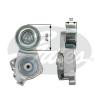 GATES T39098 Tensioner Pulley, v-ribbed belt