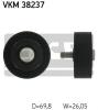 SKF VKM38237 Deflection/Guide Pulley, v-ribbed belt
