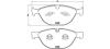 BREMBO P06066 Brake Pad Set, disc brake