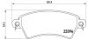 BREMBO P61065 Brake Pad Set, disc brake