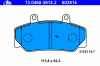 ATE 13.0460-3914.2 (13046039142) Brake Pad Set, disc brake