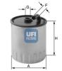 UFI 2442900 Fuel filter