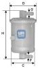 UFI 3101701 Fuel filter