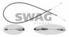 SWAG 10918113 Cable, parking brake