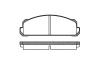 ROADHOUSE 202240 Brake Pad Set, disc brake