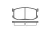 ROADHOUSE 212600 Brake Pad Set, disc brake