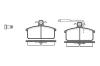 ROADHOUSE 212802 Brake Pad Set, disc brake