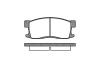 ROADHOUSE 225500 Brake Pad Set, disc brake