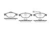 ROADHOUSE 266011 Brake Pad Set, disc brake