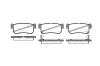 REMSA 074642 Brake Pad Set, disc brake