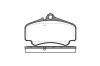 REMSA 086300 Brake Pad Set, disc brake
