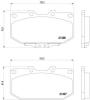 PAGID T3055 Brake Pad Set, disc brake