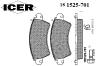 ICER 181525701 Brake Pad Set, disc brake