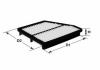 CLEAN FILTERS MA3169 Air Filter