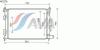 AVA QUALITY COOLING HY2276 Radiator, engine cooling