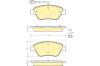 GIRLING 6114824 Brake Pad Set, disc brake